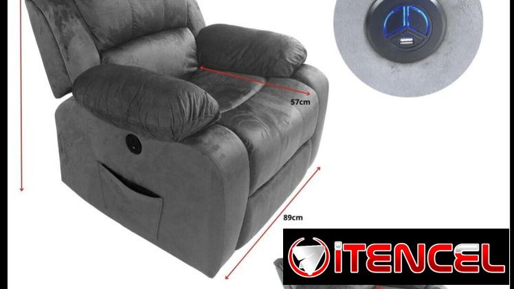 Sofa Reclinable Eléctrico de Alta Calidad