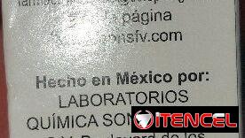 Meclizina/ Piridoxina suspensión, frasco con 15ml con su gotero vence mayo 26