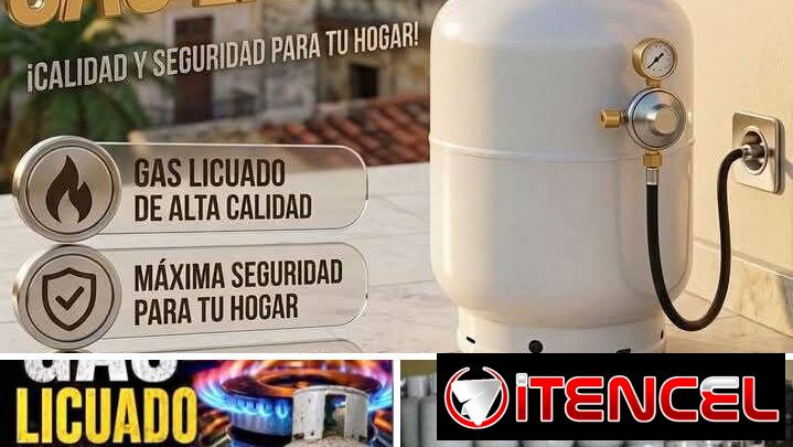Pinturas para casas y gas licuado