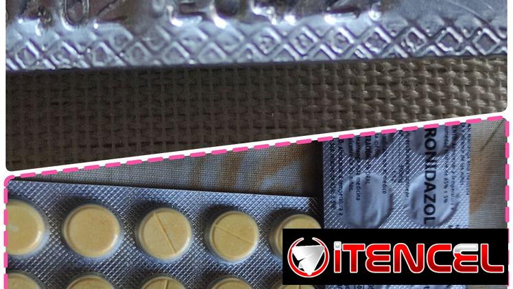 Metronidazol en pastillas