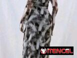 Hermoso Vestido Largo de Mangas 🤗🤍🖤 Original Talla S Traído 🇺🇸 Tendencia 🔥 También le sirve a talla S/M