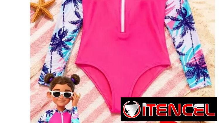 🌊 TRUSAS DE MANGAS LARGAS PARA NIÑAS👇PRECIOS Y TALLAS EN LAS FOTOS