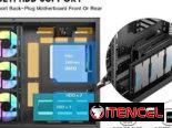 Chasis Gaming Semi panorámico marca DIYPC modelo ARGB-N3-BK + 4 fanes ARGB 120mm