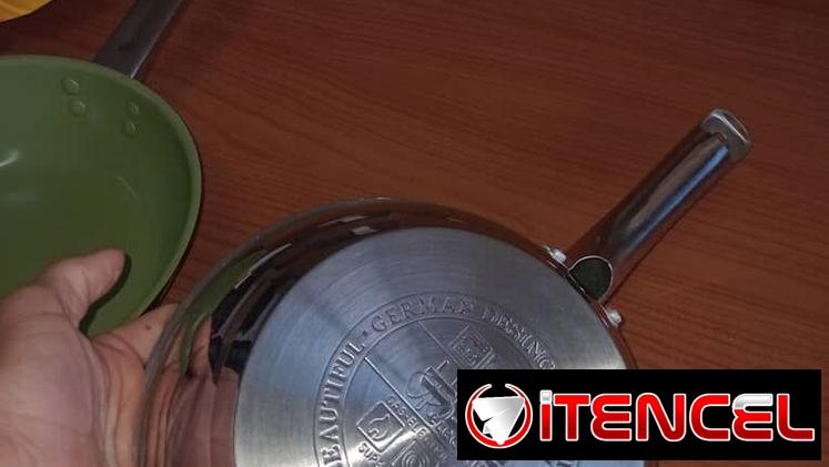 🥘 LO QUE FALTABA PARA TU COCINADO 🥘 SARTEN DE ACERO INOXIDABLE 20 CM. MENSAJERÍA CON FACTURA Y GARANTÍA. TL 54833699