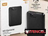 Disco Duro Externo marca WD de 1TB