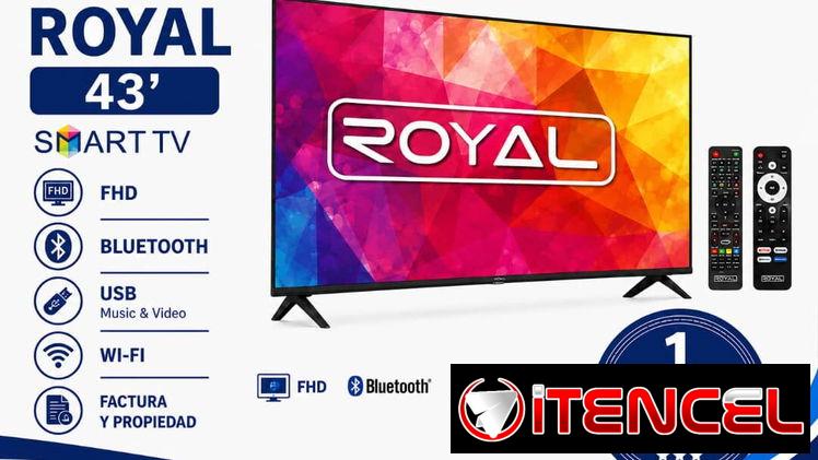 ✅TELEVISOR SMART TV ROYAL 43 PULGADAS 210USD ✅TELEVISOR SMART TV ROYAL 50 PULGADAS 320USD ARROCERA BATIDORAS REYNA