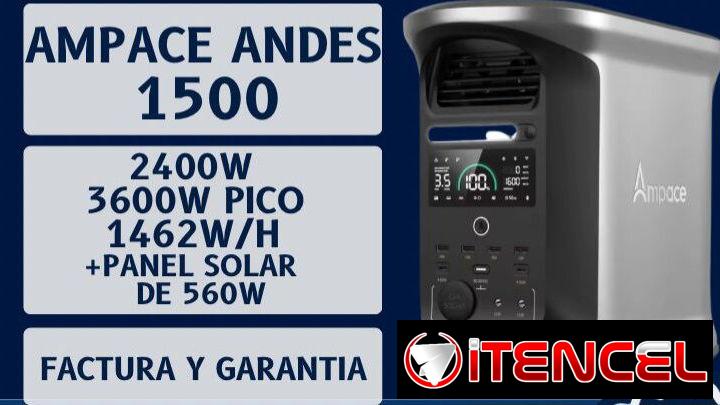 Ampace 1500 y batería extra