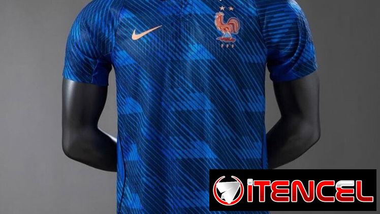 Camiseta Oficial de Francia Mundial
