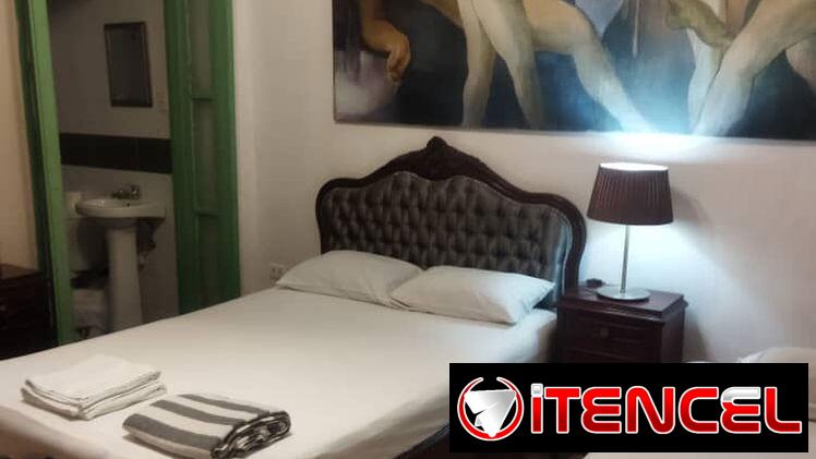 🍽️📶🚿 Hostal de 5 Habitaciones en el Centro de la Ciudad. 🍽️ Servicios adicionales disponibles1305