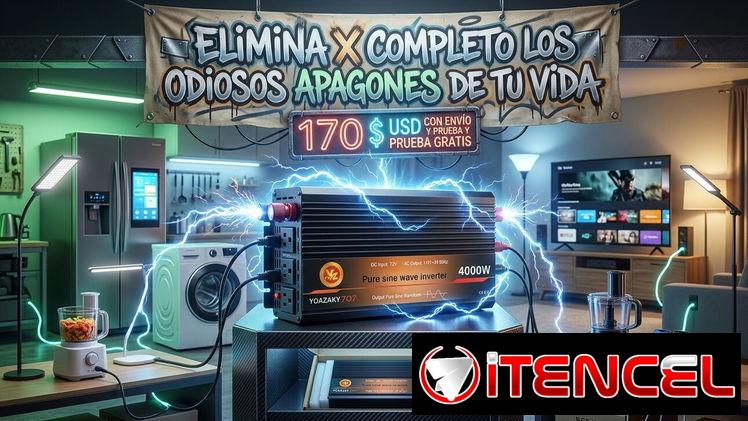 INVERSORES ONDA PURE DE 4000 W⚡🏠🏠⚡🏠⚡