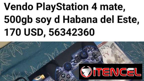 Vendo PlayStation 4 mate