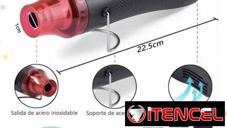 Pistola de calor nueva en caja + termo retractil!!!