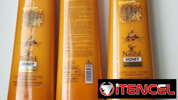 Acondicionador Honey. Miel y propóleo. Casino Deportivo.