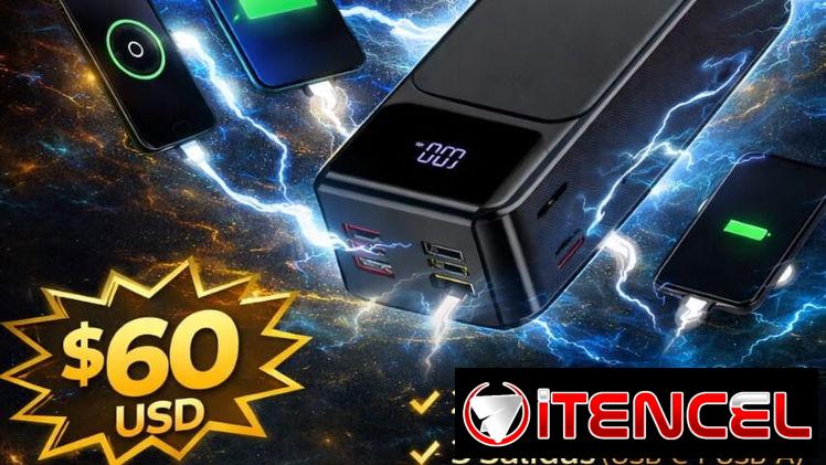 Batería Externa Portátil de 50000mAh