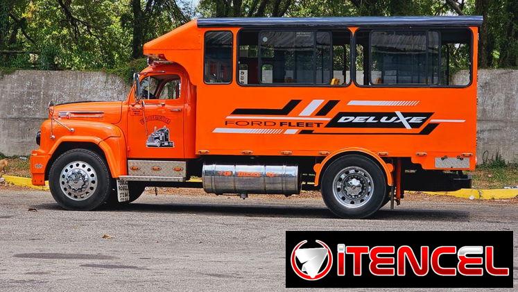 Camioneta Ford 52 de carga y pasaje