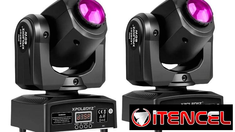 2pcs Luz Dj Cabeza Movil Robotica Spot Led Disco Dmx