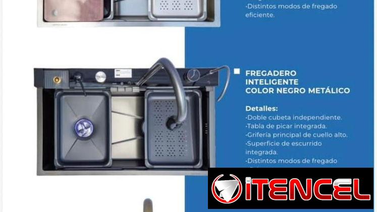 Fregadero inteligente ojo el original importados en su caja original 💯% calidad en plateado, negro y dorado