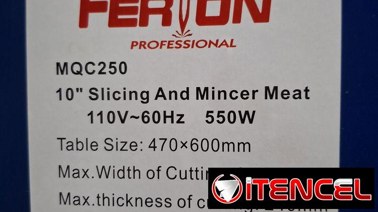 ✅️ Sierra sin fin corta huesos [ FERTON MQC250 ]