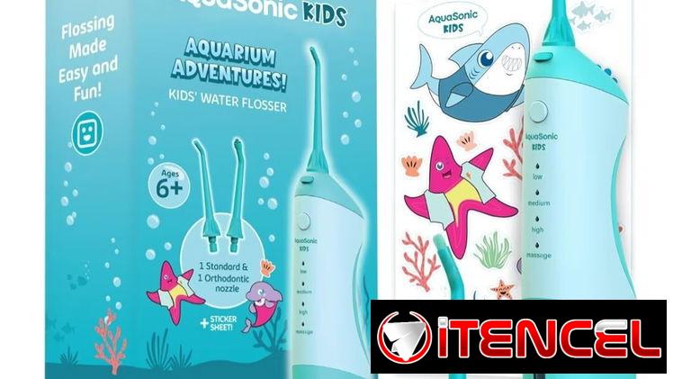 Irrigador Bucal AquaSonic Kids (Niños 6+) | Con garantía | videojuegoshabana.com