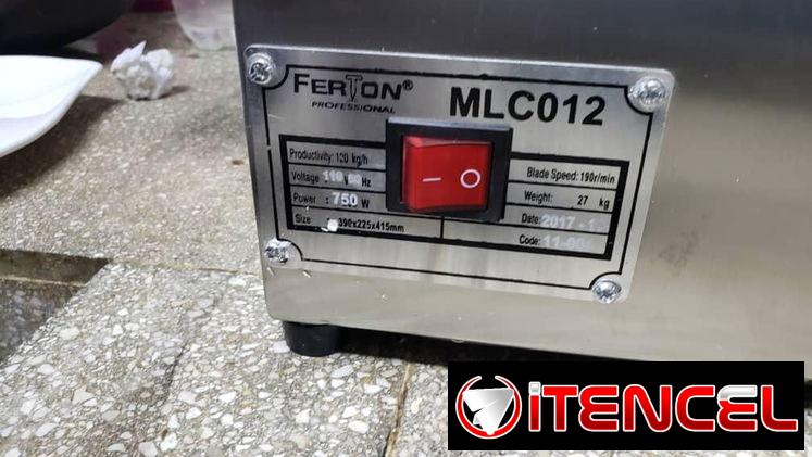 🥩🥩 MOLINO DE CARNE ‼️ FERTON M12‼️ PARA USO PROFESIONAL GASTRONÓMICO ✅️