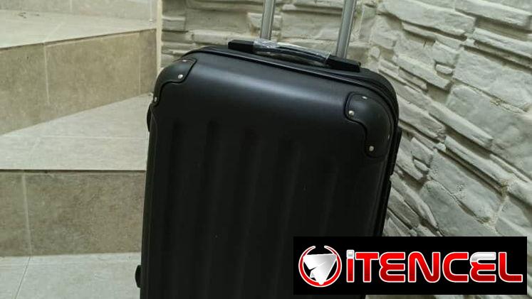 Maletas de viaje de 10-12 kg para equipaje de mano. De 4 ruedas que se pueden quitar, candado numérico y asa extraíble