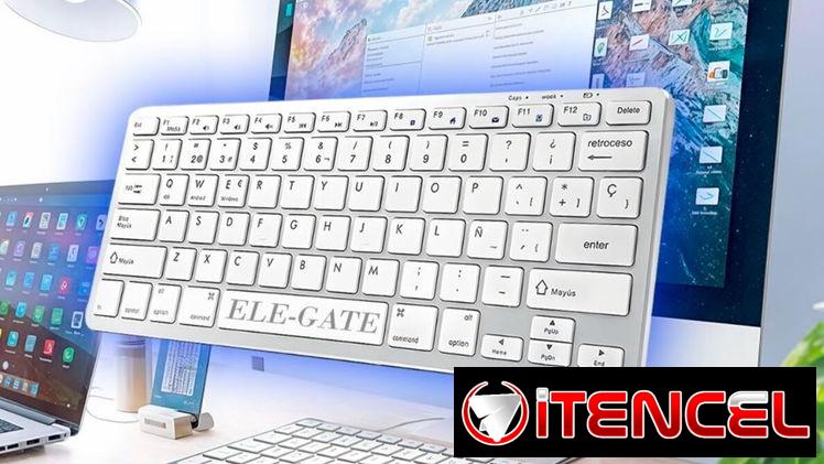 Teclados inalámbricos con mause con pilas doble y triple AAA. Solo un puerto USB para los dos