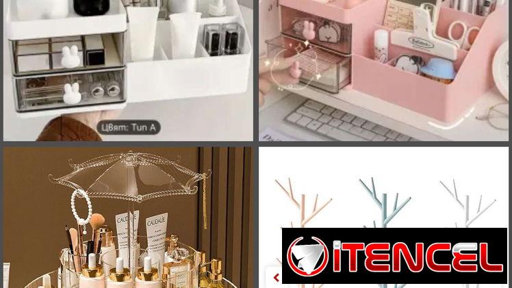 Organizador de Cosméticos, Maquillaje y Prendas (th)