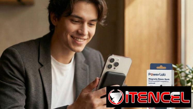 🔋 Power Bank – PowerLab Magnetic – 5,000mAh