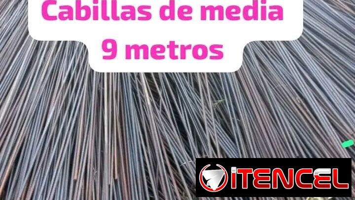 Venta de cabillas de media y de 3/8