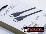 Quikcell Cable USB-C a USB-C Carga Rápida Trenzado 6FT