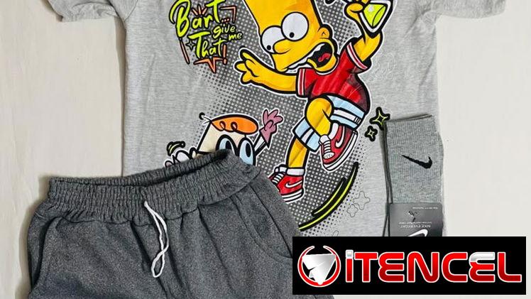Conjuntos de shorts pullover y medias en solo 10milcup