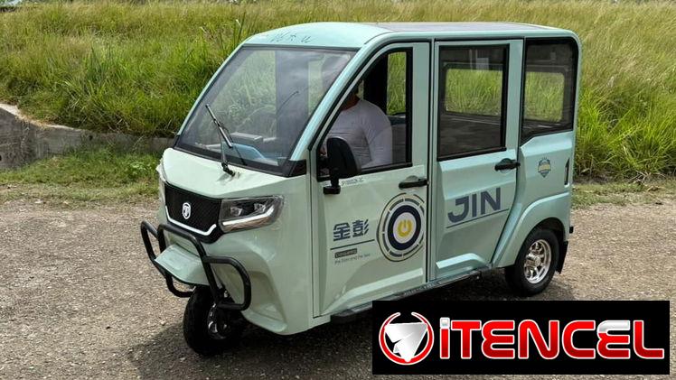 *🛺Triciclos Marca JIN 🛺*Batería de Litio de 72 V x 55Capacidad de persona 4  ✅Son directo a chapa