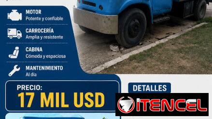 Venta de camión listo para trabajar