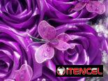 FLORES ETERNAS DE CINTAS DE SATIN