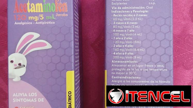 Acetaminofen jarabe $1500