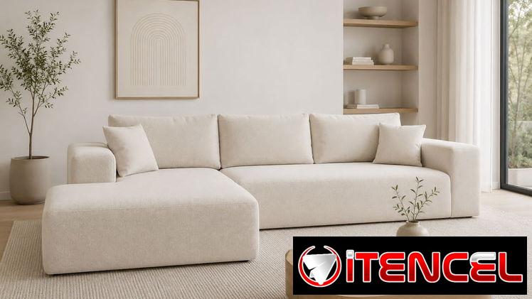 Sofa moderno de sala/sofa empacado al vacío nuevos en caja