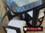Mesa de comedor ideal para ahorrar espacios