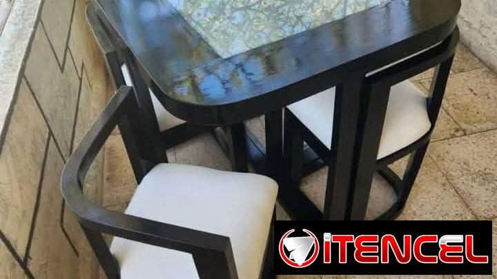 Mesa de comedor ideal para ahorrar espacios