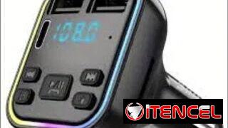 Reproductor Mp3 para carro, inalambrico por Bluetooth con modo FM, flexible para su comodidad