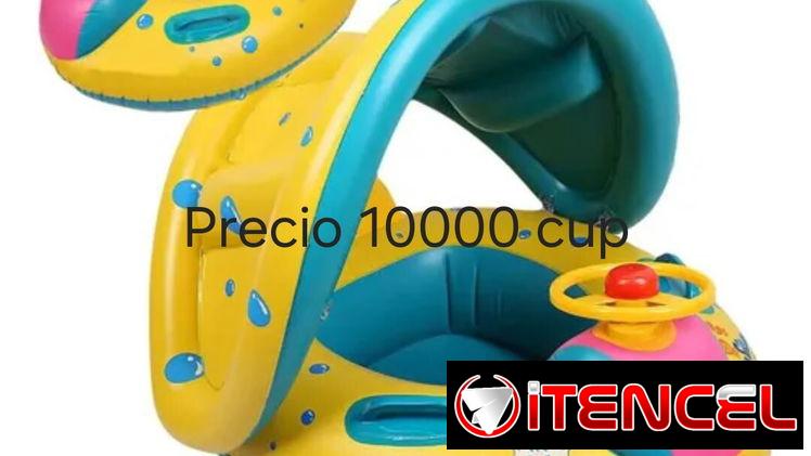 Salvavidas con techo para los peques