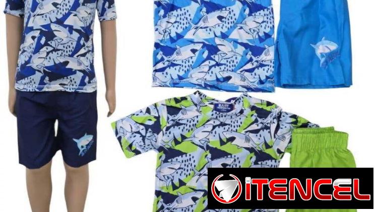 Pullover y shorts para niño