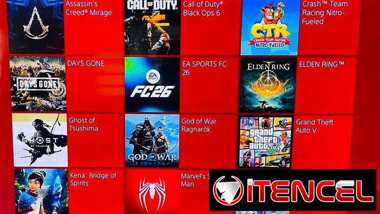 VENDO CONSOLA PS4 PRO PIRATEADO LLENO DE JUEGOS BUENOS Y MODERNOS TRAE DOS MANDOS LLAMA O ESCRIBE