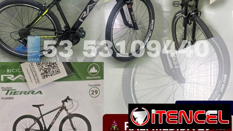 🚲 BICICLETA RALI – TODO TERRENO 🚲  🔥 Nuevas – Medida 29 – Para Hombre 🔥