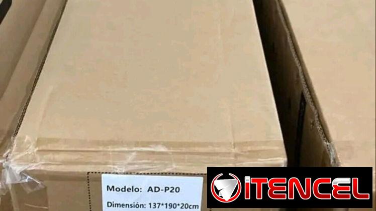 Colchones importados originales sellados al vacio de muelles y esponja con pareja de almohadas