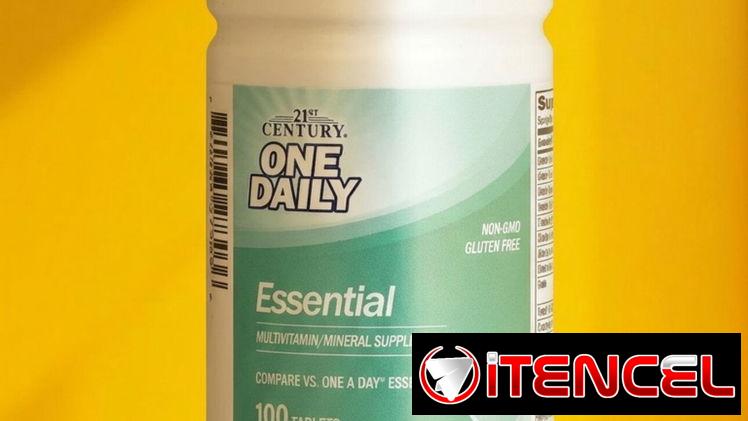 Multivitaminas 21 St Century One Daily 100 cápsulas.
