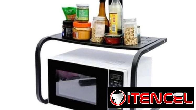 Estante multifuncional para micros ✅Soporta hasta 20 kg  ✅Medidas: 54 x 36 x 35 cm  🏷️$9500