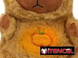 Peluche 🧸 capibara 👀 respira y tiene sonido