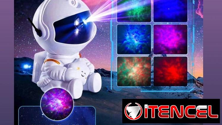 Luces led, proyectores de astronautas