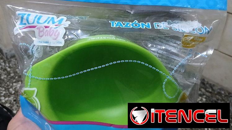Tazón de Silicona para comer los bebe.