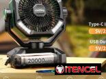 Ventilador Portátil Recargable de 20000mAh !!!GANGA!!!
